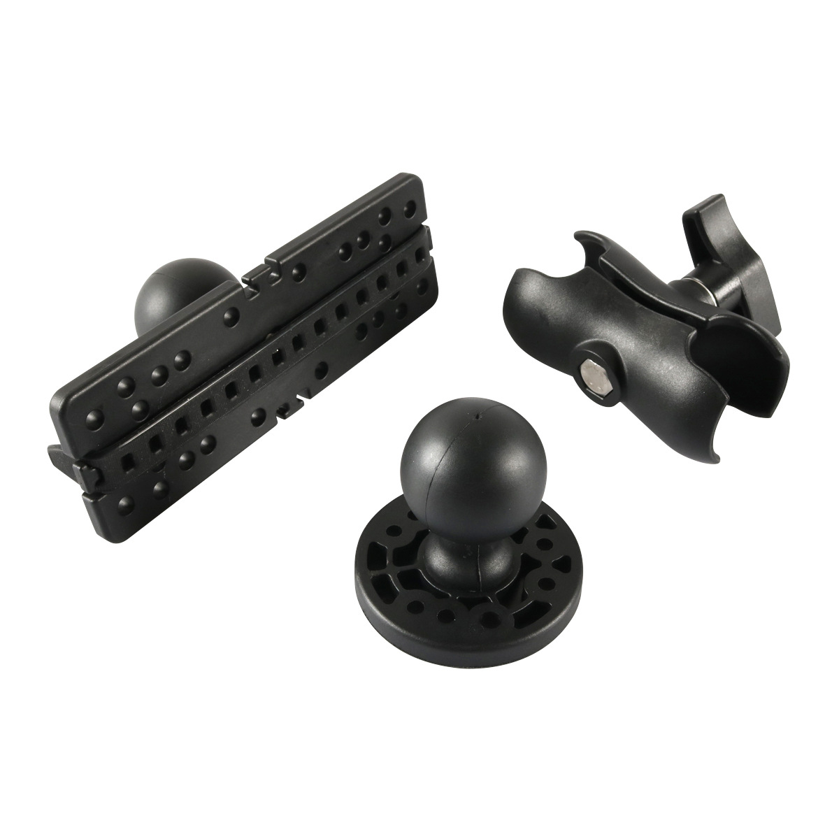 Fish Finder Mount - Compact Marine Boat Fishfinder Bracket 360