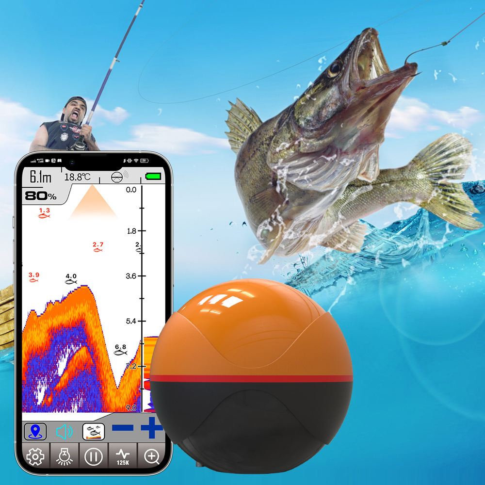 new Dual-Frequency Smart WiFi  - Fish Finder Battery 评论和价格