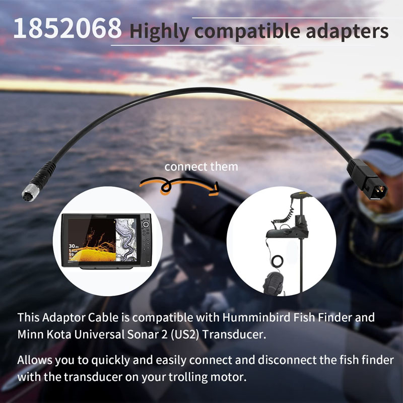 Universal Sonar Transducer Ada - Fish Finder Cable 评论和价格