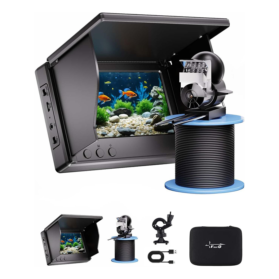 FOURQ Handheld 1080P 4.3'' LCD - Fish Finder Portable 评论和价格