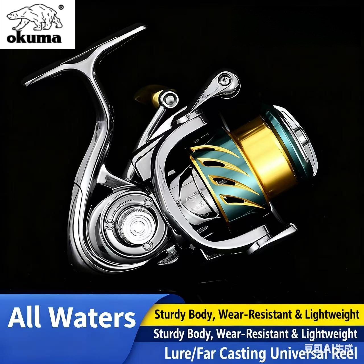 Okuma Fishing Tackle Spinning  - Daiwa Reel Bg 评论和价格